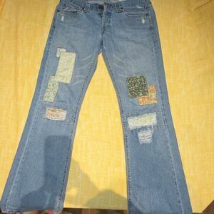 Vintage Levi’s 513 Slouch Boot Cut Jeans sz 9 10